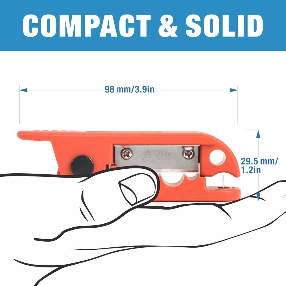 Cable Stripper for 12 to 4/0 AWG Wire
