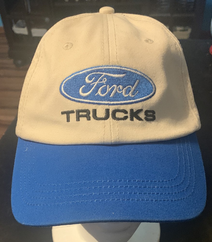 Ford Trucks Strap Back Hat Blue/ White