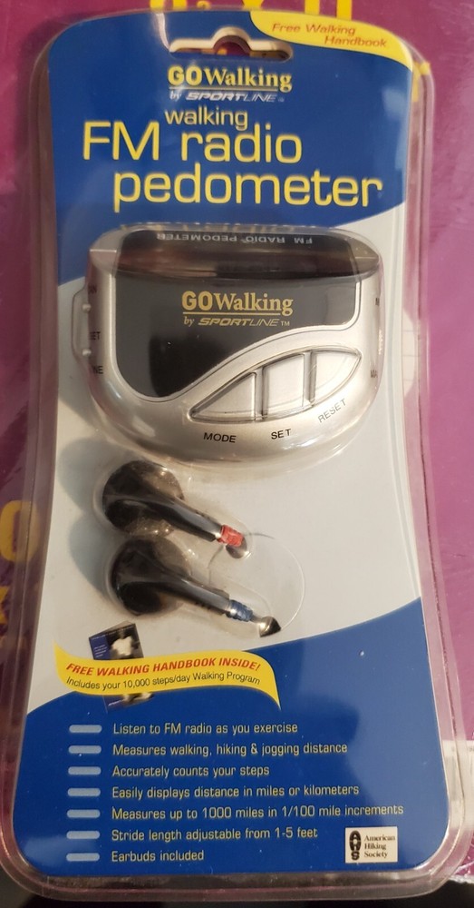 (SB - 3)    FM RADIO PEDOMETER