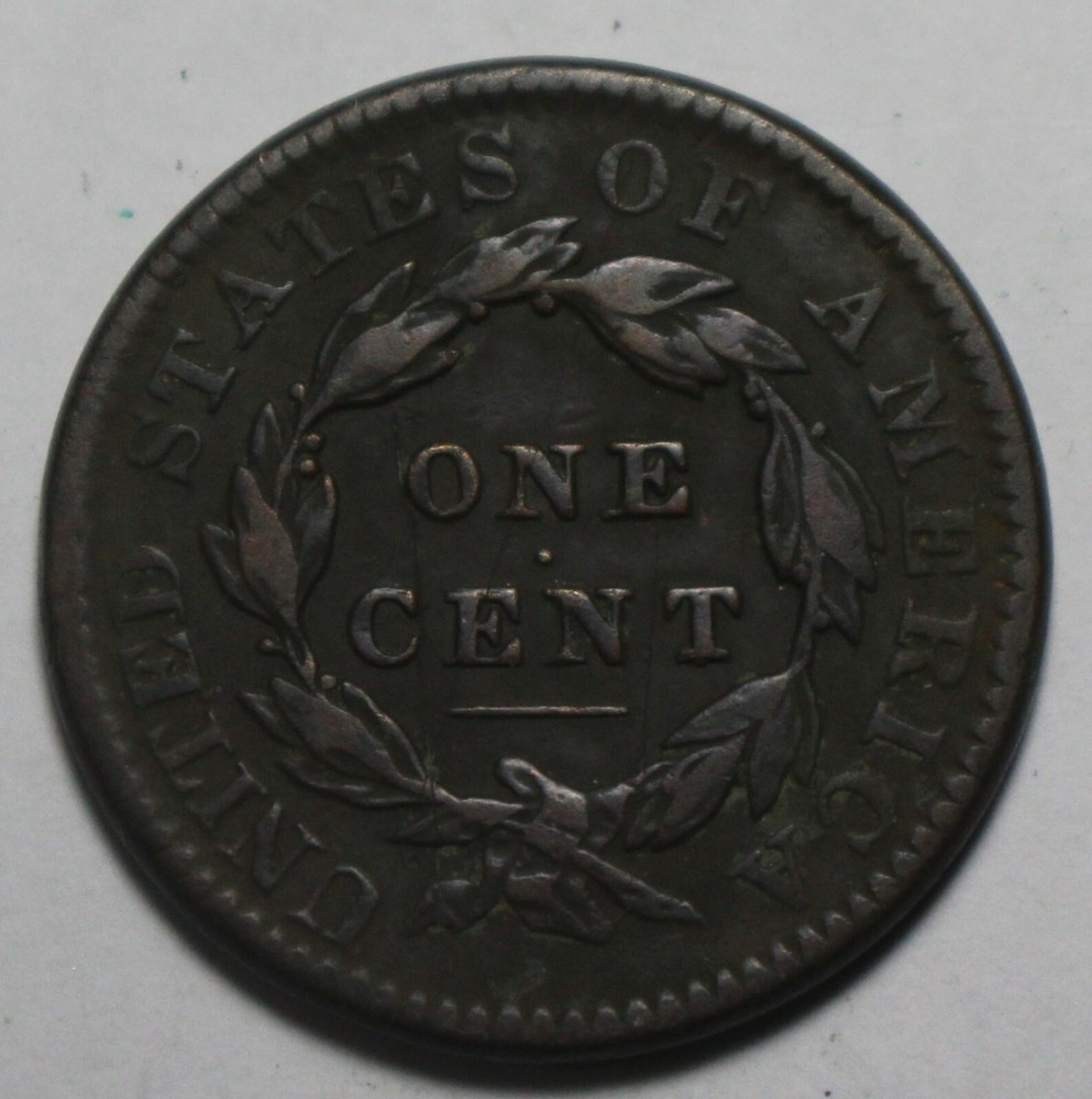 1834 Large Cent ZC586