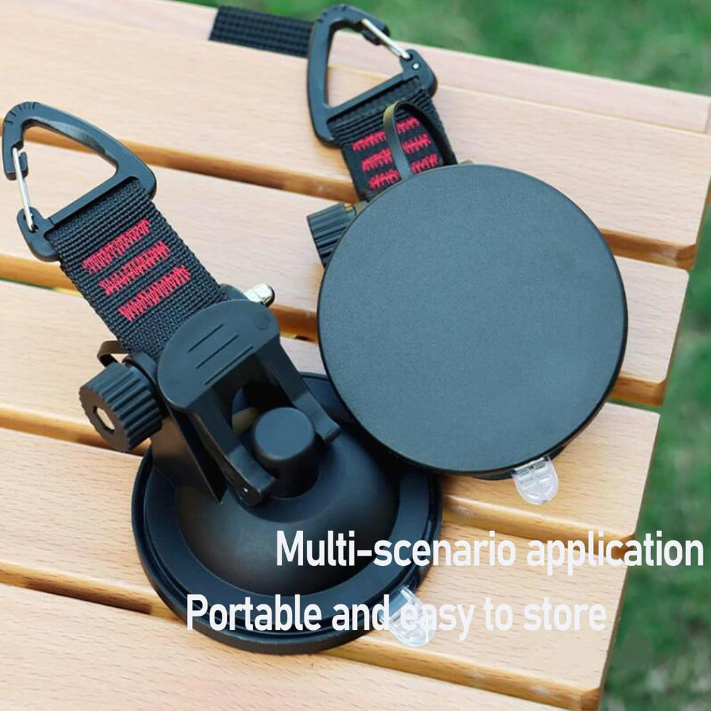 Heavy Duty Suction Cup with Security Hooks 4Pcs Strong Suction Cups Multipurpose