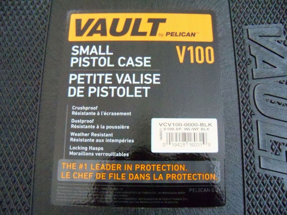 Vault V100 Gun Case