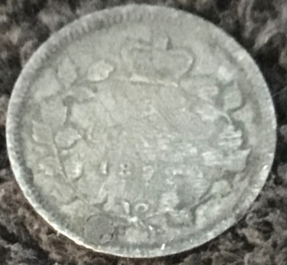 1882H, 5 Cent Canada  Coin KM 2