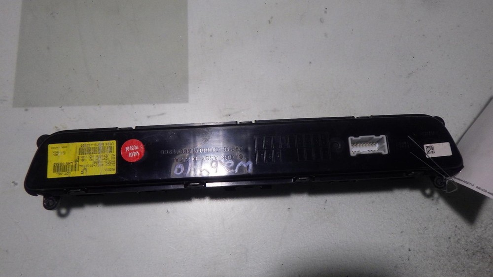 17 HYUNDAI SONATA Info Screen control panel 94510C2500