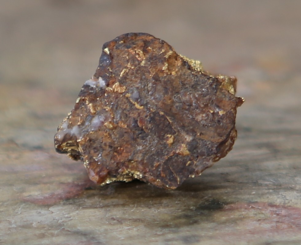 21.2 gram GOLD QUARTZ SPECIMEN with Iron highlights