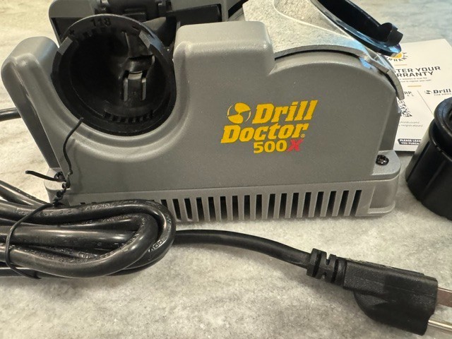 Drill Doctor DD500X Drill Bit Sharpener- Gray