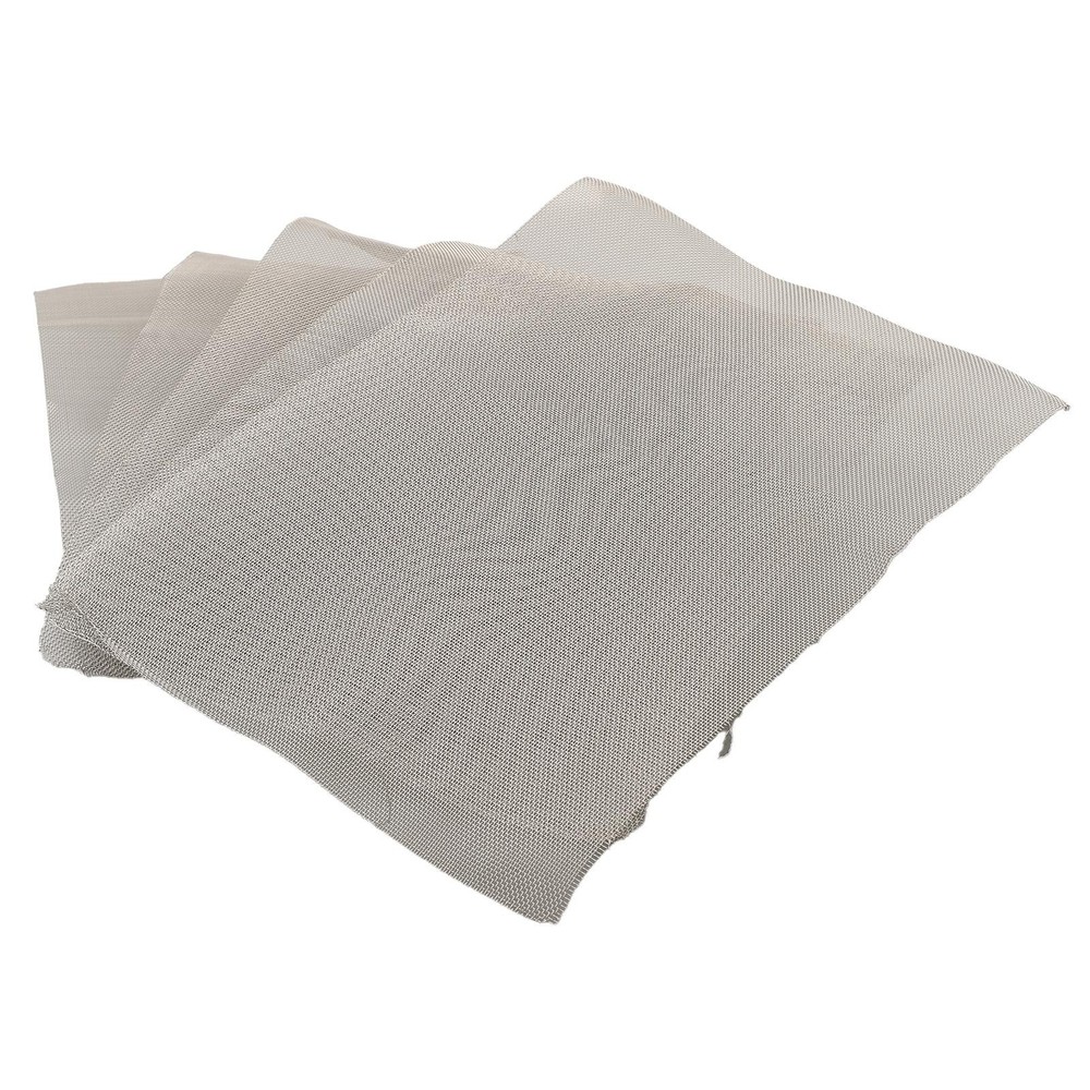 Druable Mesh Net Bumper Easy To Install Crack Plastic Repairing Silver