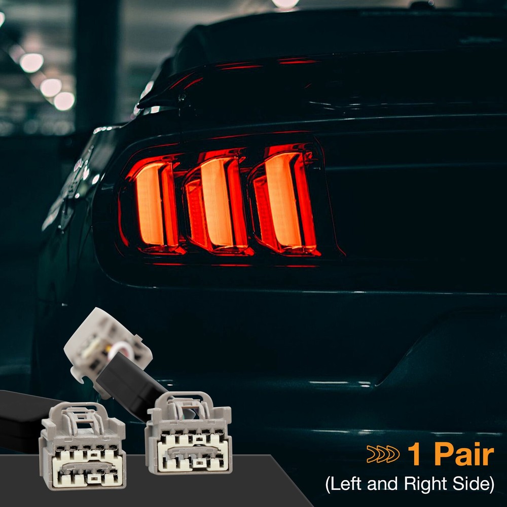 1 Pair Sequential Tail Light Relay Module Kit For Ford Mustang 2010-2021 DD3016