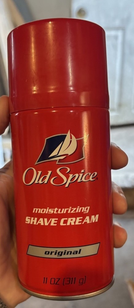 OLD LABEL Old Spice ORIGINAL FORMULA Moisturizing Shave Cream  11oz.