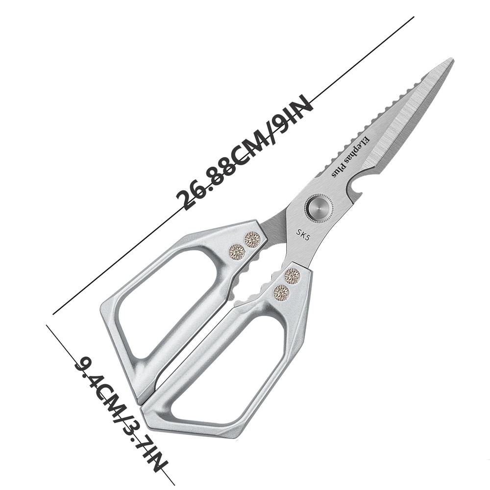 Heavy Duty Kitchen Shears Multi-Function Stainless Steel Food Scissors