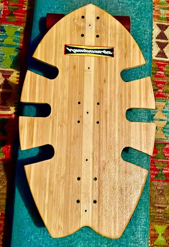 Hamboards • Biscuit • Complete Skateboard 24" • Signed & Numbered 01/01 - unique
