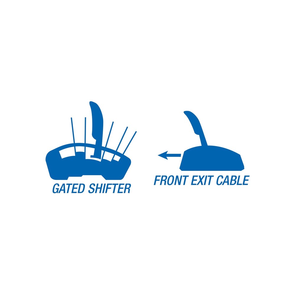 B&M 80681 Automatic Gated Shifter Z-Gate