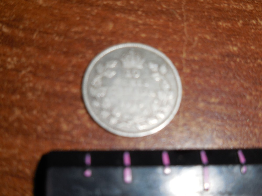 1918 Canadian Ten Cent Piece