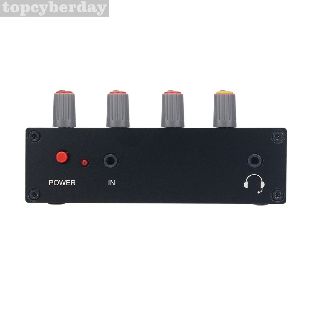 EQ-7 Headphone Amp 7 Band Equalizer Amplifier + USB DC Cable for PC Cellphone