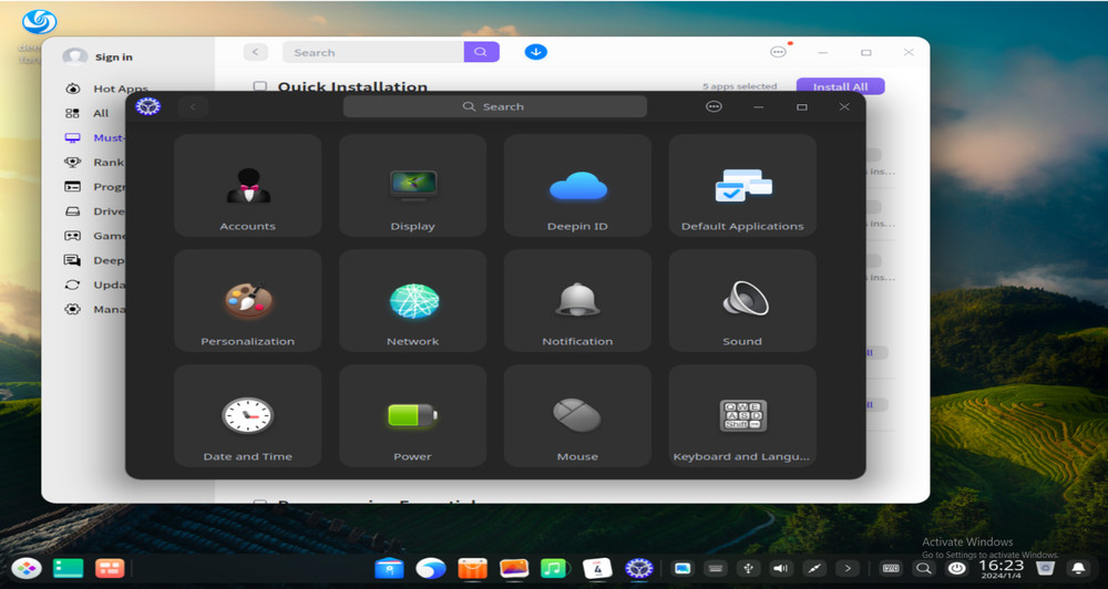 Deepin Desktop 25 Alpha Bootable USB | Live & Installer | 64-Bit UEFI/Legacy