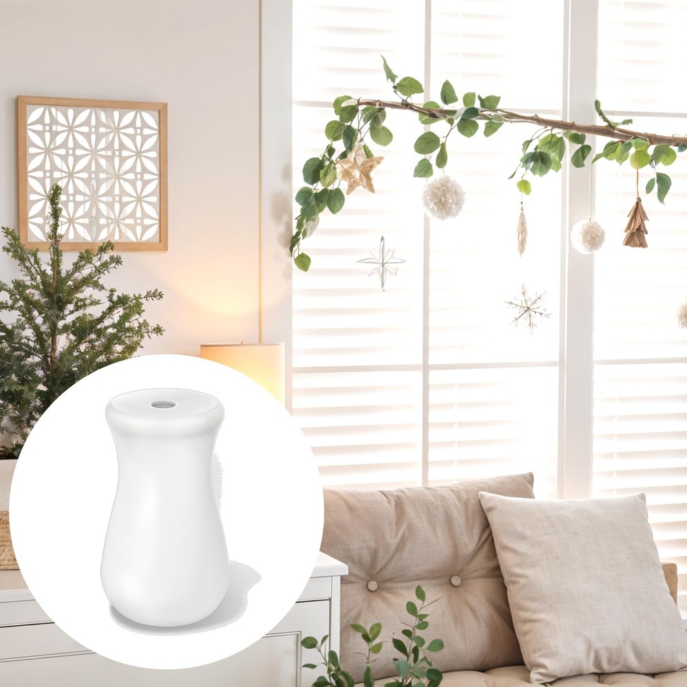 InnoHHustle 10 Pcs White Plastic Cord Tassel Blind Pull Knobs Wood...
