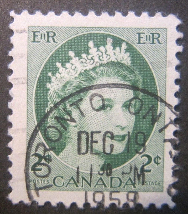 Canada #338 CDS Cancel Toronto, ON {ebhs55}