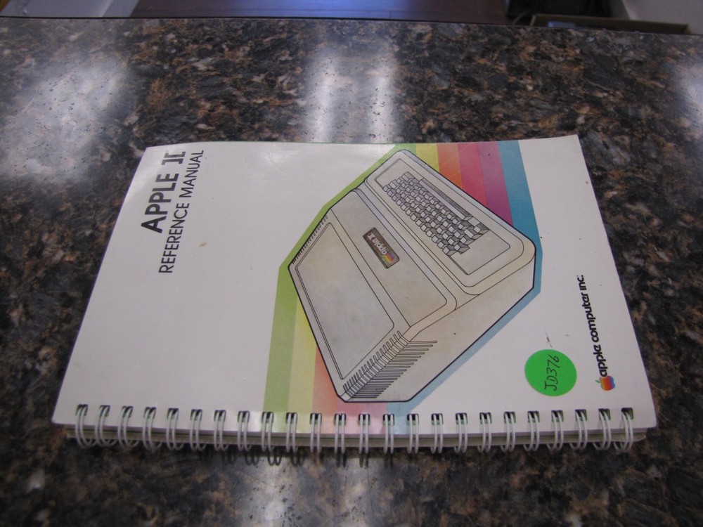 Vintage Apple II Reference Manual - JD376
