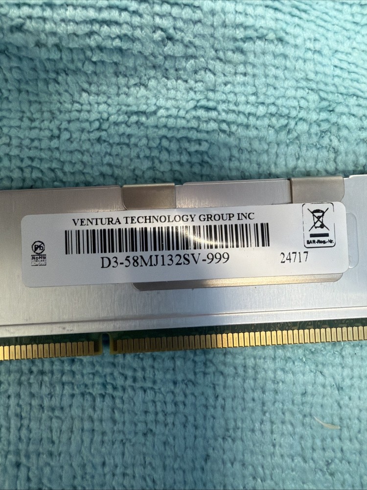 Ventura Technology DDR3 4GB ECC server memory