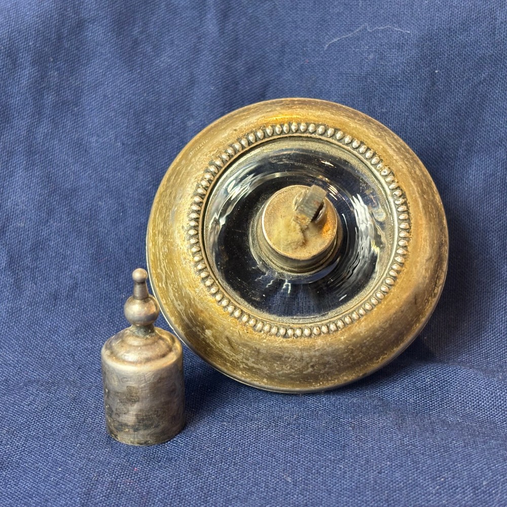 Frank M. Whiting Sterling Silver Hy-Glo Table Lighter