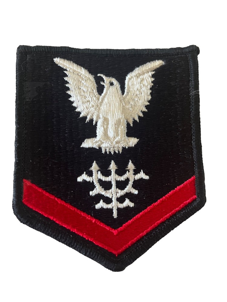 Navy 3rd Class Ocean Systems Tech Rate  Patch