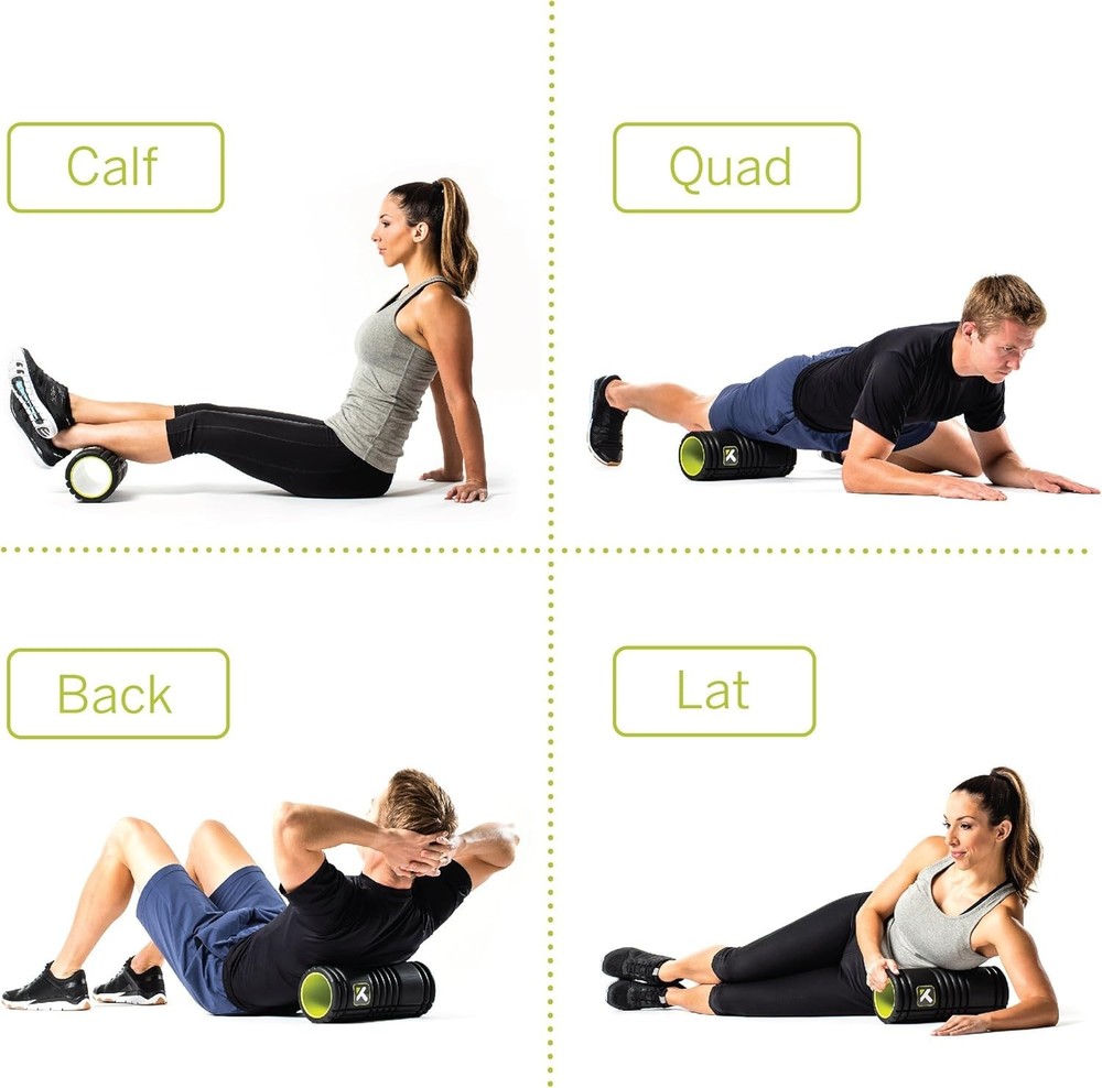 Grid 1.0 Foam Roller - 13" Multi-Density Massage Roller for Deep Tissue & Mus...