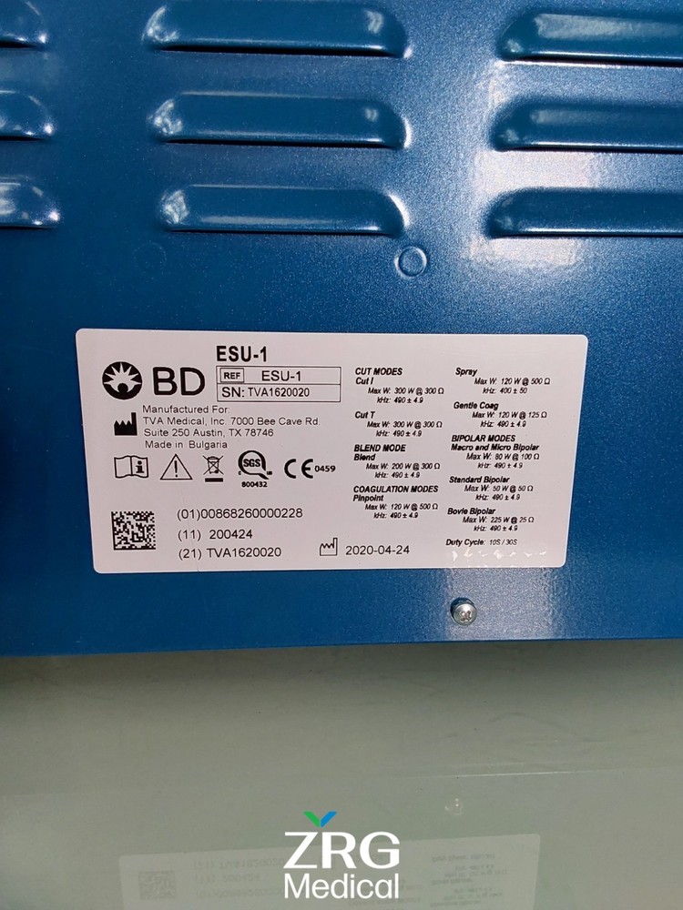 BD ESU-1 Electrosurgical Generator