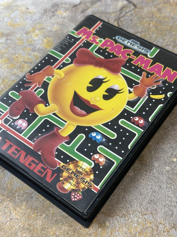 Ms. Pac-Man Case - Sega Genesis