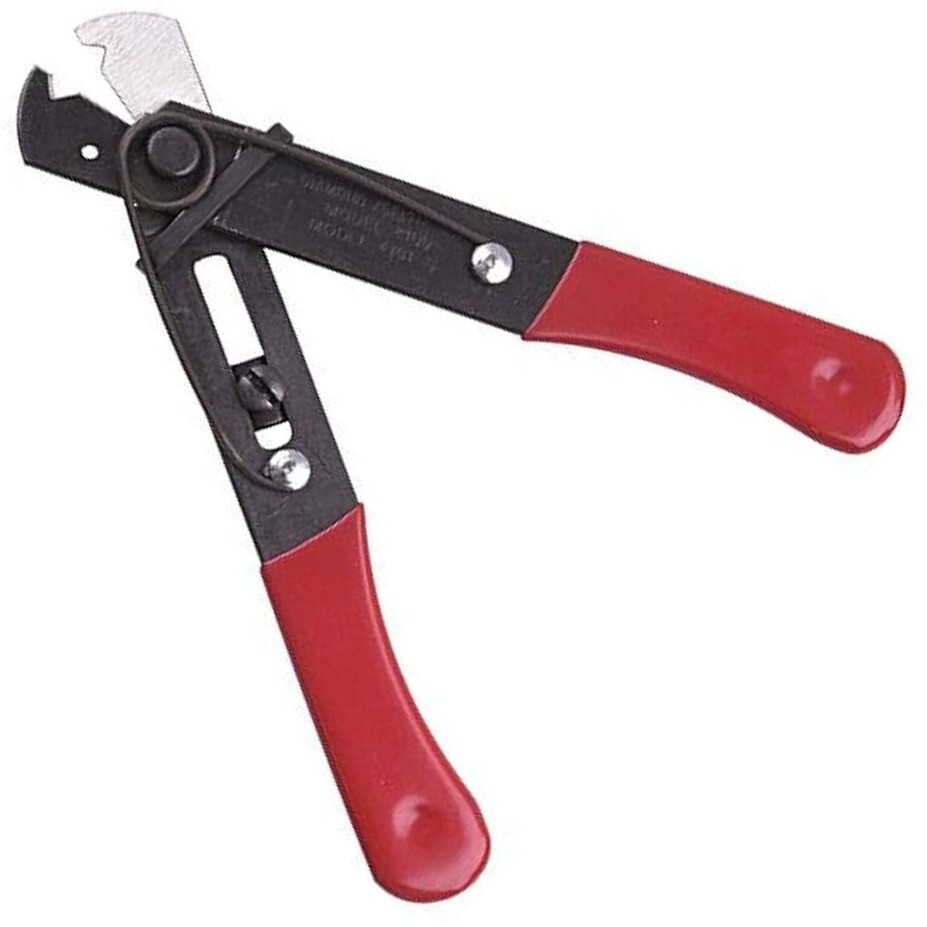 Xcelite 5" Wire Stripper & Cutter with Self-opening Cushion Grip Handle (101SNV)