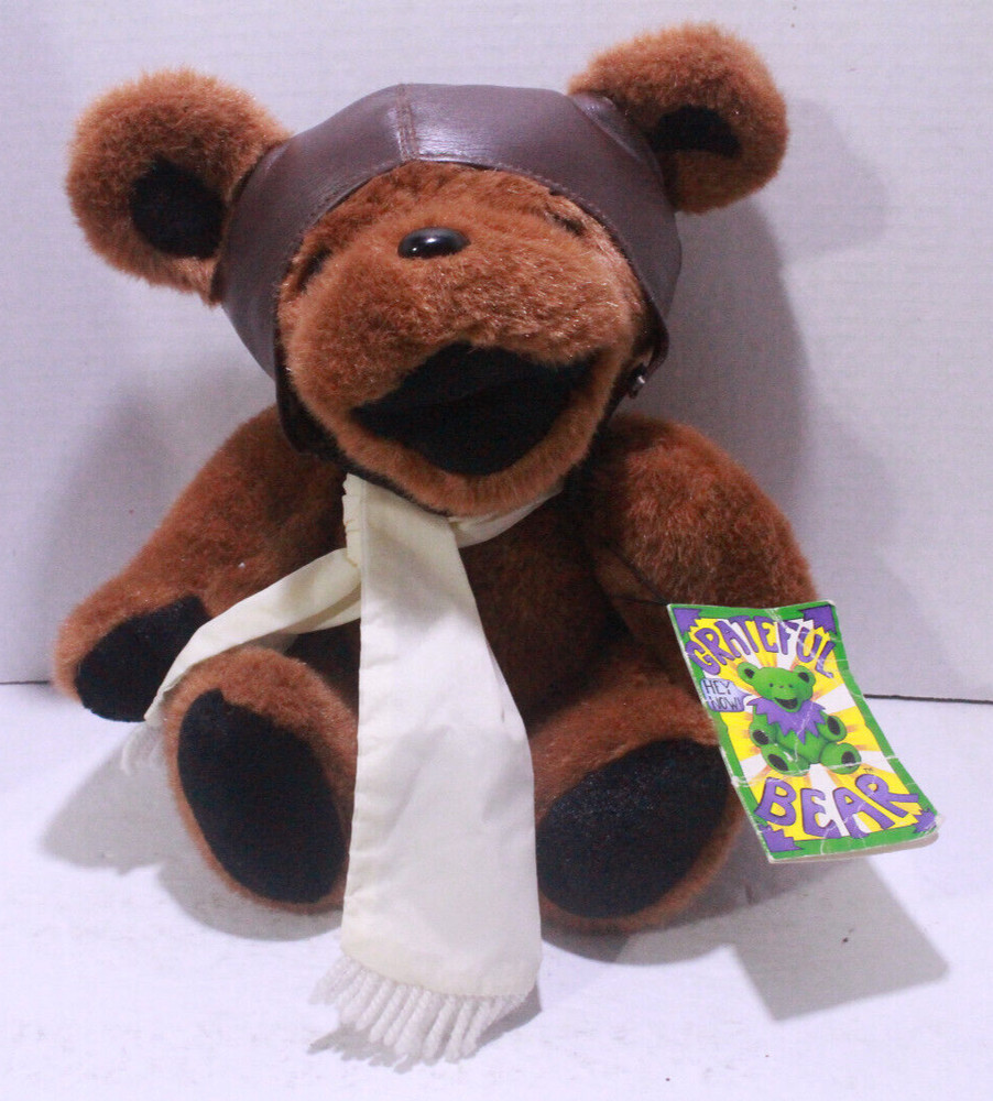Grateful Dead Teddy Bear Ace Liquid Blue Plush 1990 Steven Smith w/ tag