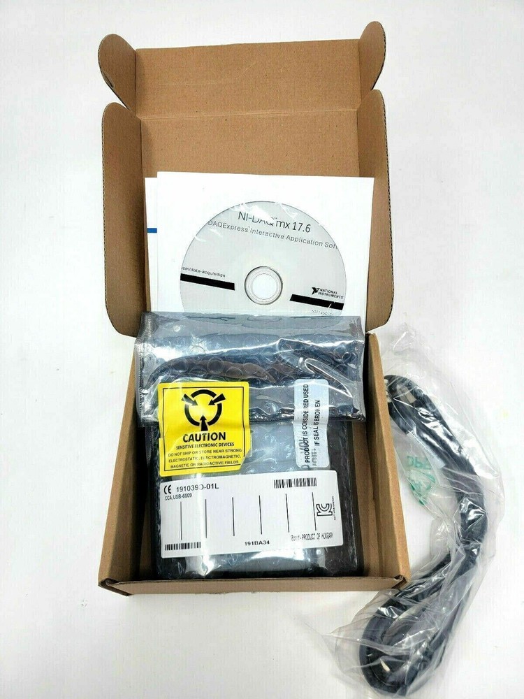 National Instruments USB-6009 Data Acquisition Card NI DAQ Multifunction