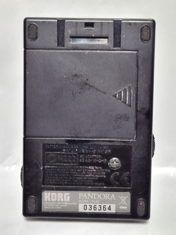 KORG Pandora PX4D Guitar Multi-Effect Processor with Clip