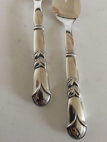 Georg Jensen Sterling Silver Ornamental Serving Set No. 57
