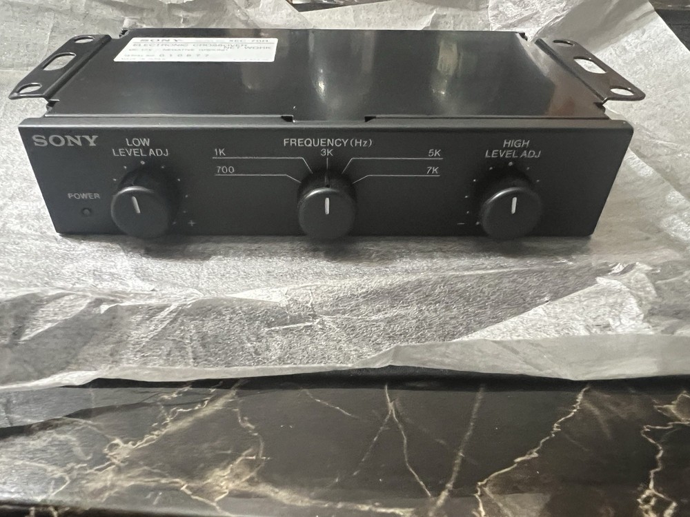 Old School Sony Equalizer car audio