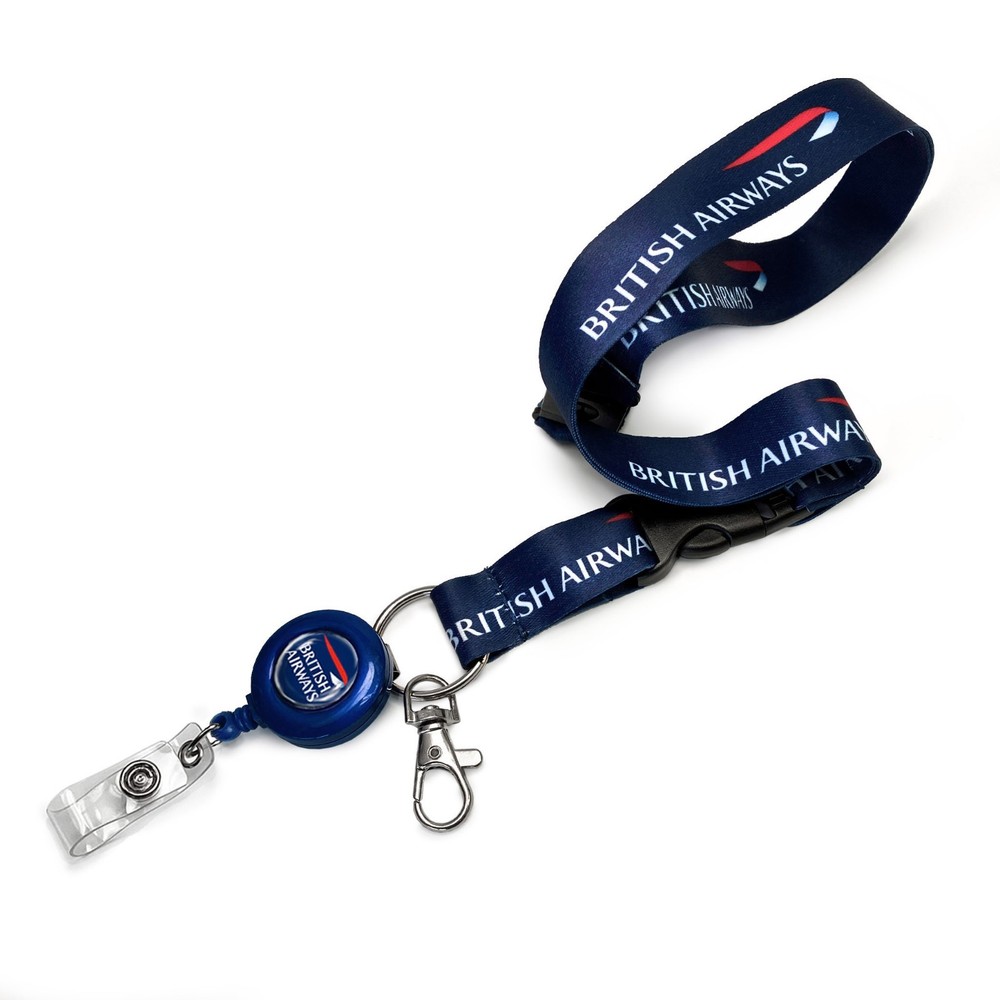British Airways Dye Sublimation Lanyard
