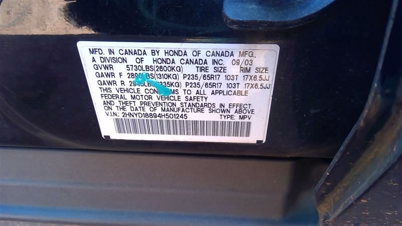 Fuse Box Engine Compartment Fits 03-06 MDX 178034