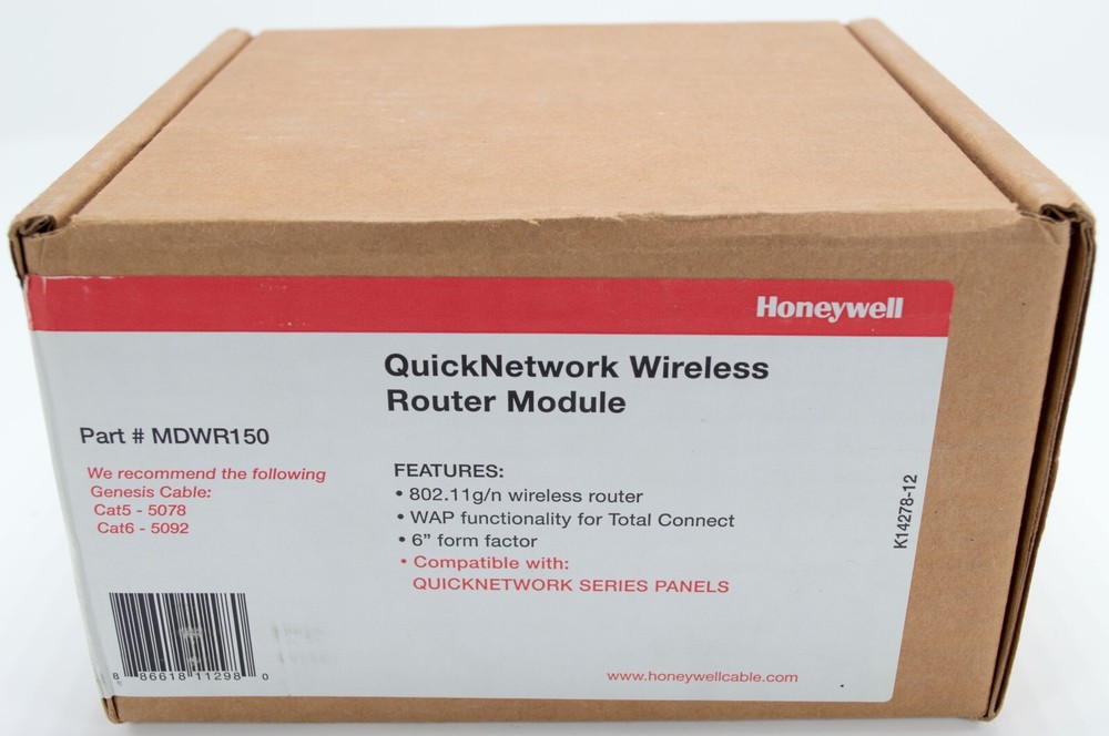 Honeywell QuickNetwork MDWR150 Wireless Router Module