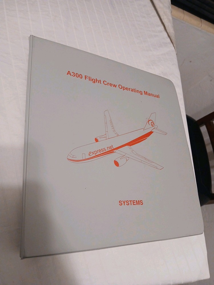 A300 Flight Crew Operation Manual Vintage Airline Manual Systems