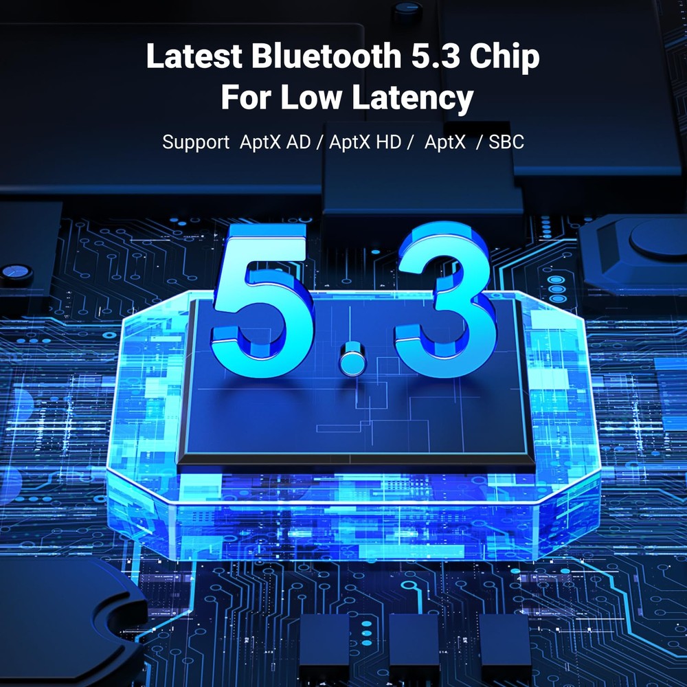 UGREEN Bluetooth 5.3 Adapter for PS4 PS5 USB Audio Transmitter APTX...