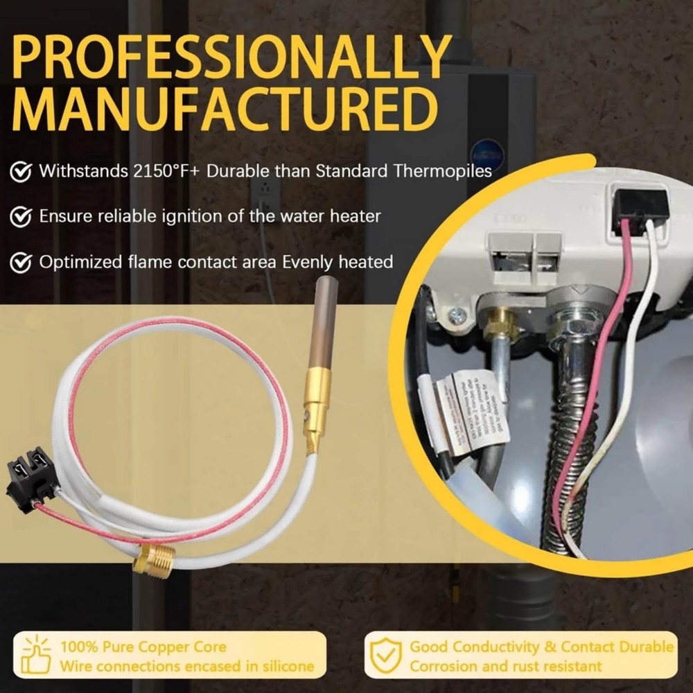 SP20824 750mV Thermocouple Replacement For Rheem For Ruud Water Heater SP20754