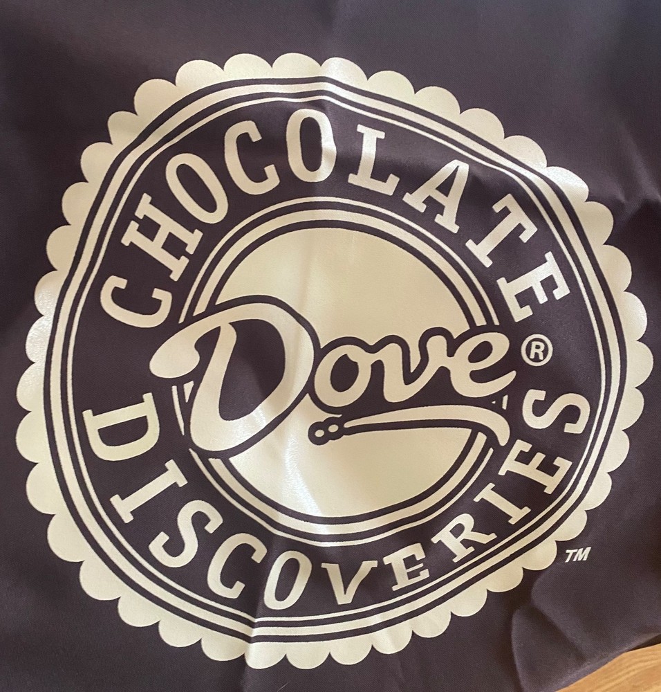 Dove Chocolate Discoveries Brown Table Cloth