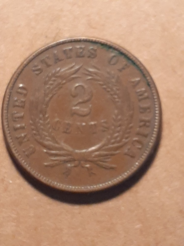 1867 2 CENTS PIECE