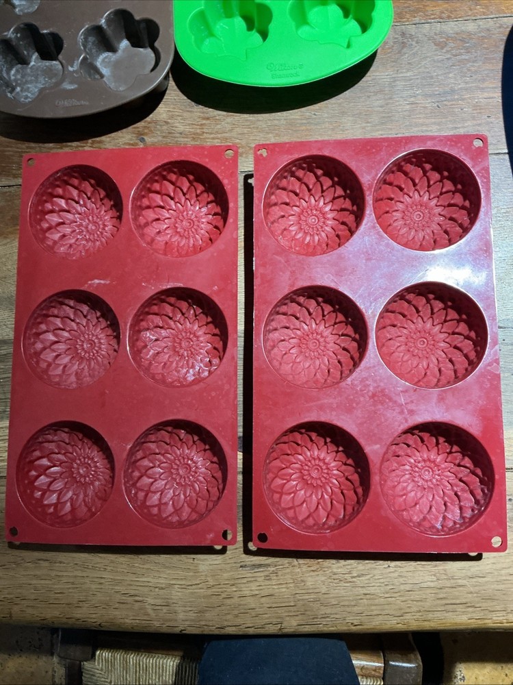 Silicon Soap Molds Various Shapes
