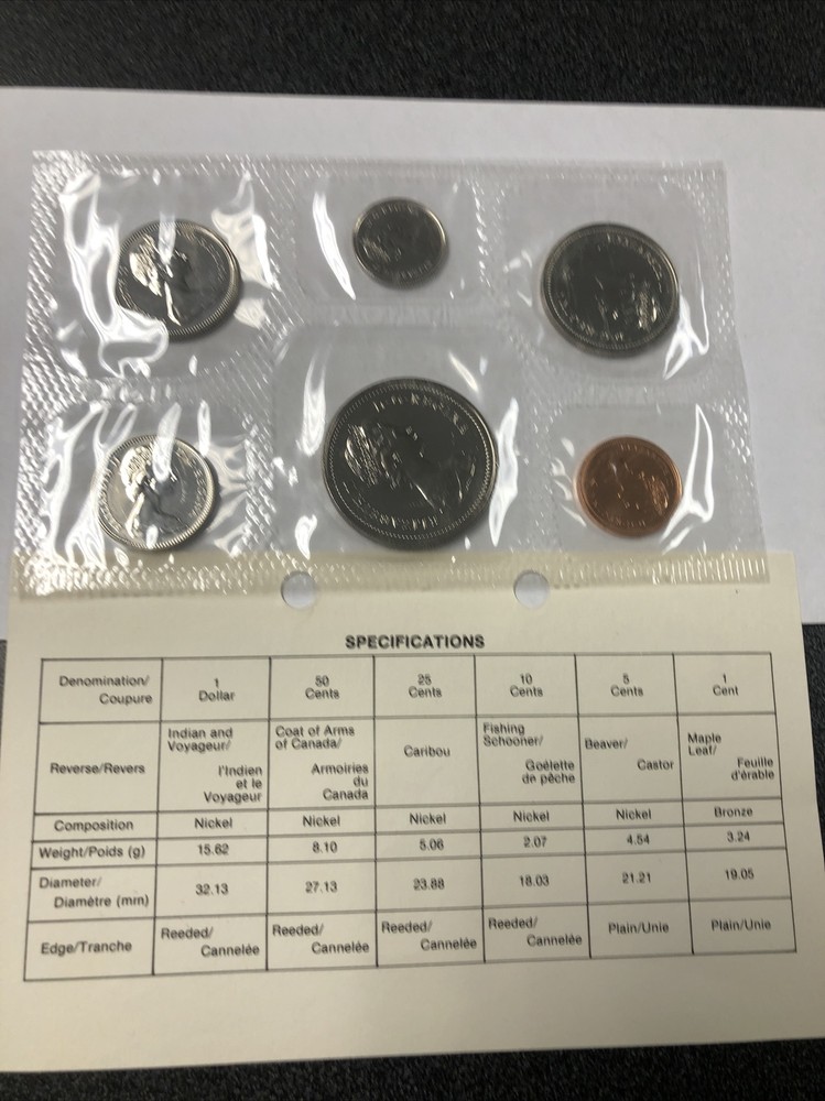 1978 Canada Proof-Like Uncirculated Set (6 Coin)