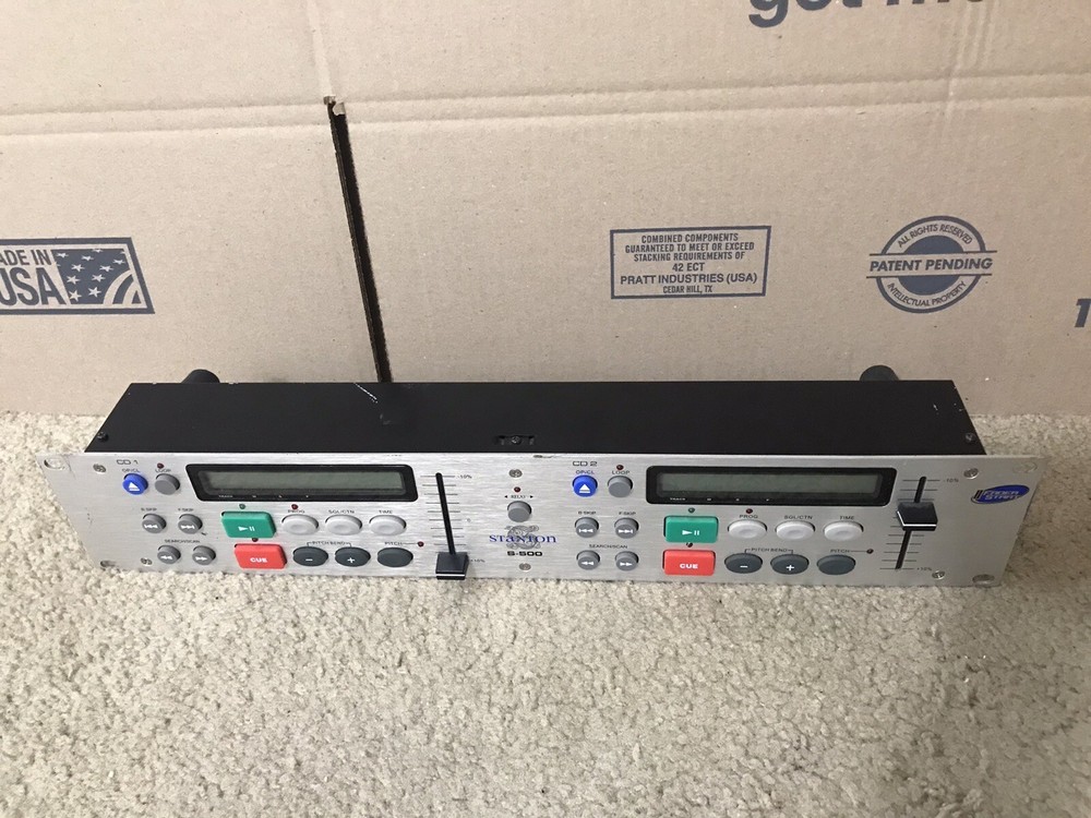 Stanton S-500 Professional Dual CD Player Controller Only, Shown Item Only.