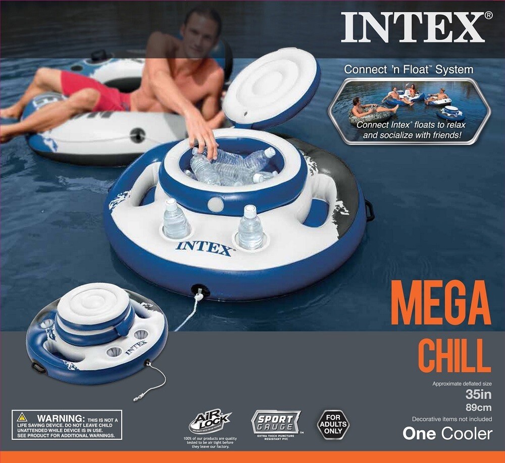 Intex Mega Chill Inflatable Floating Cooler