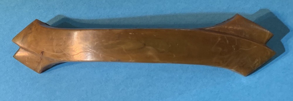 Bakelite Resin Antique Hardware Art Deco Drawer Pull Cabinet Handle 4.25”centers