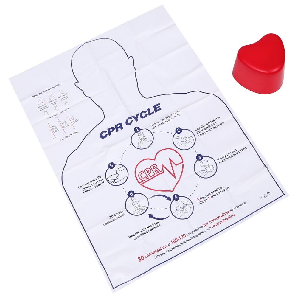 Cardiac Training Model Cpr Compression Practice Aid with Feedback