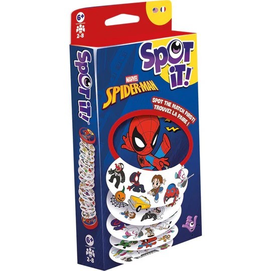 Spot It! Spider-Man Card Game Asmodee