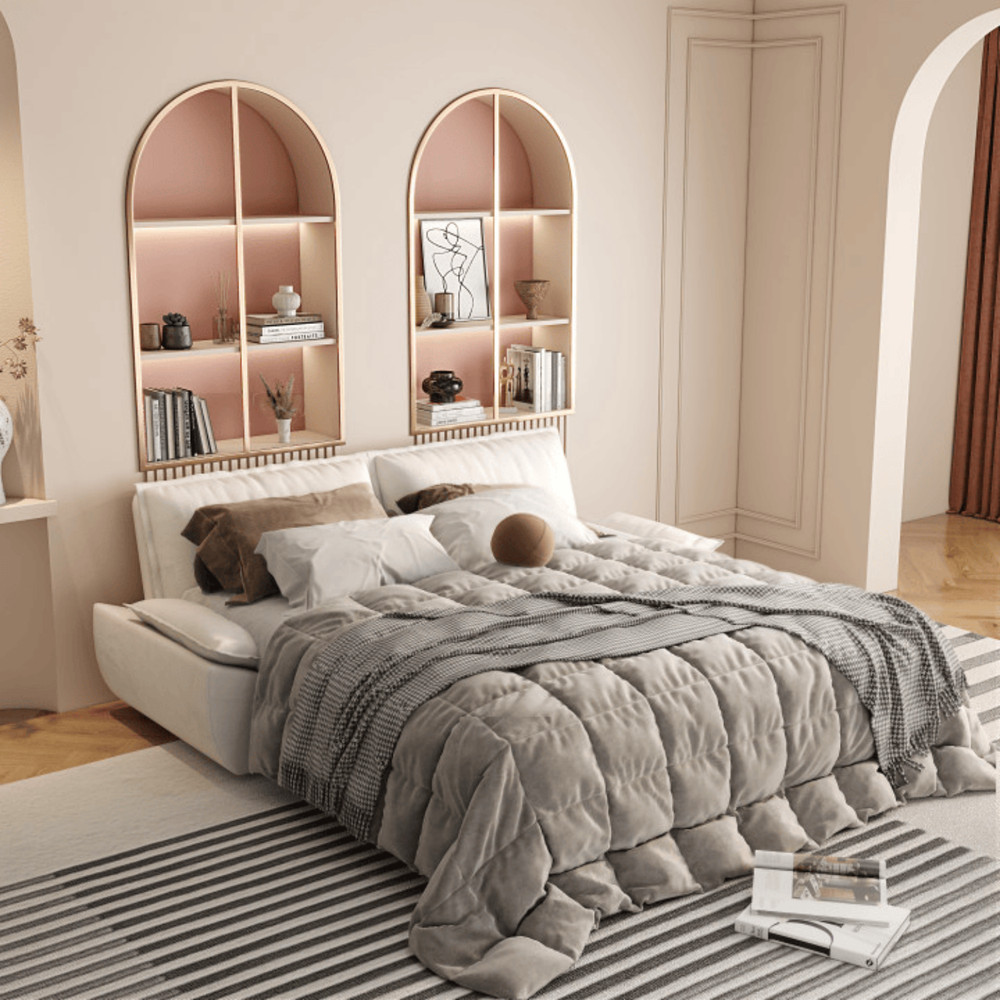 Convertible Sofa Bed 3-in-1 Multi-Function Sleeper Sofa Chair w/ Pull-Out Bed